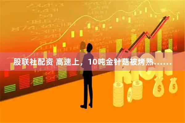 股联社配资 高速上，10吨金针菇被烤熟……