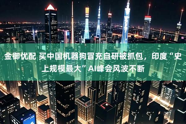 金御优配 买中国机器狗冒充自研被抓包，印度“史上规模最大”AI峰会风波不断
