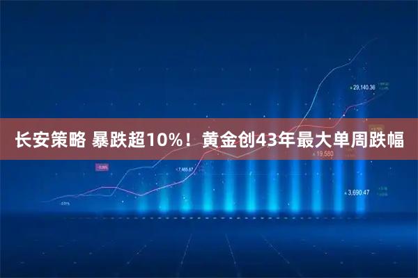 长安策略 暴跌超10%！黄金创43年最大单周跌幅
